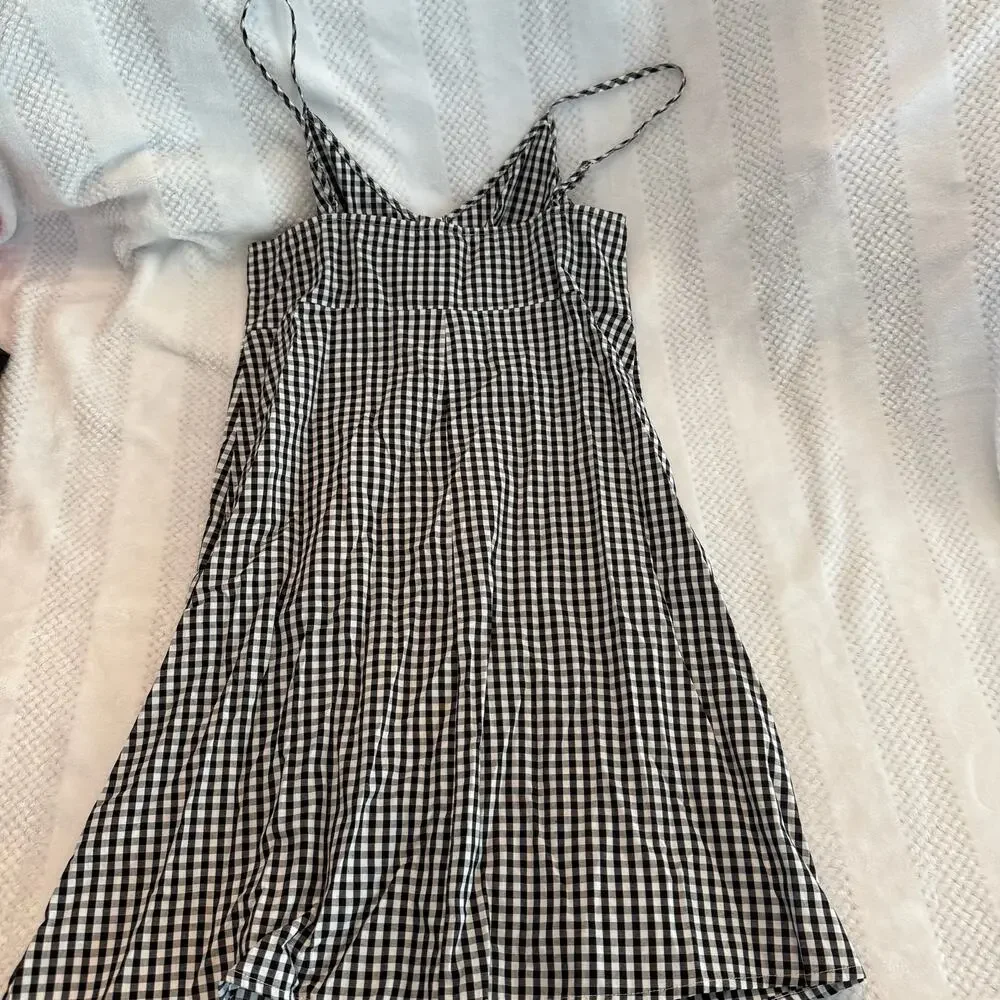 nwt soprano plaid tank dress size Large - Picture 3 of 3